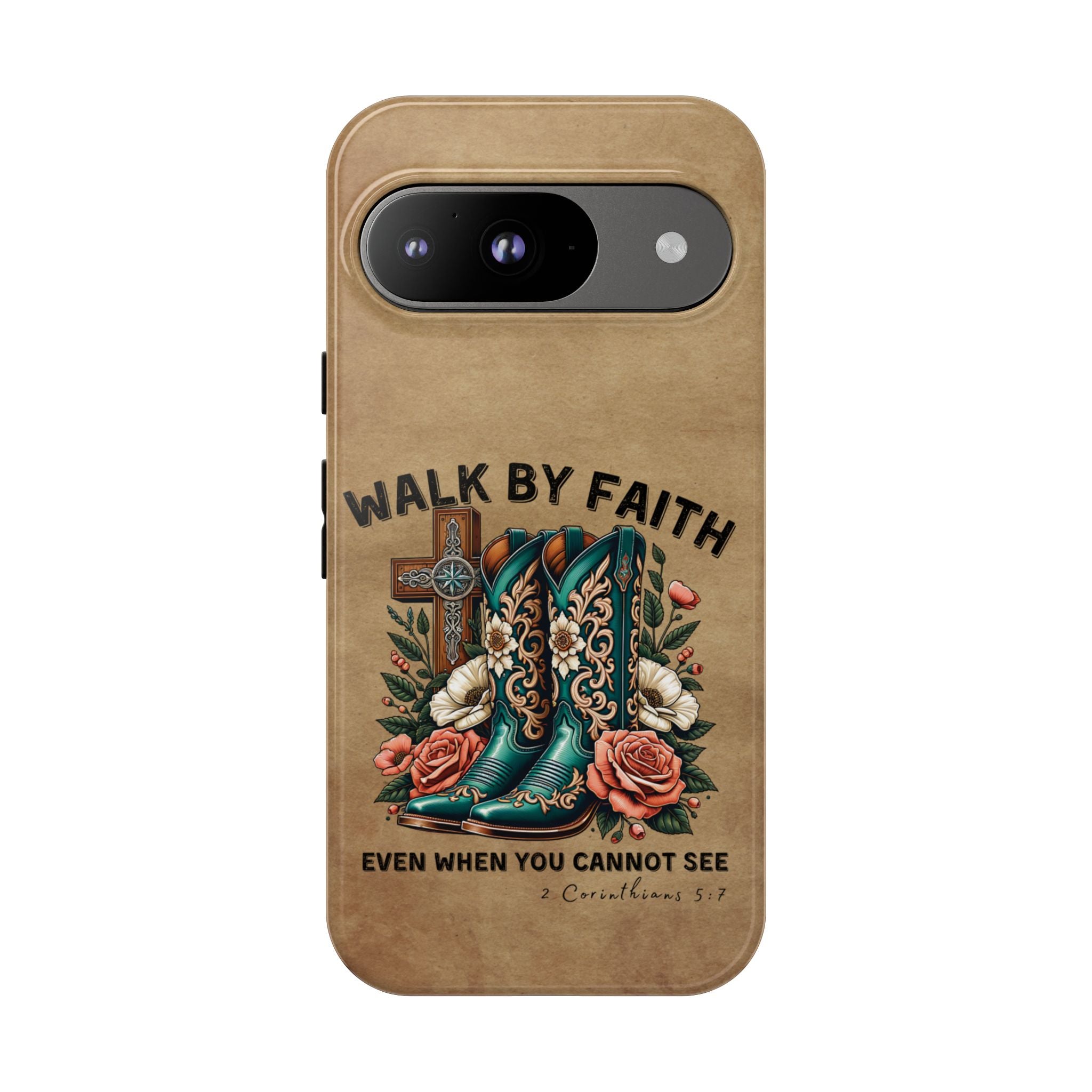 Walk By Faith Rustic Case