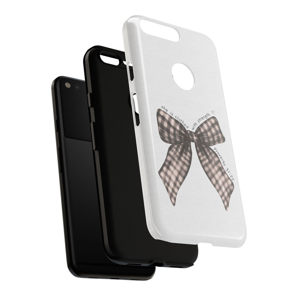 Proverbs 31 Rustic Bow Non MagSafe Phone Case