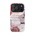 Matthew 6:28 Floral Samsung/Android Phone Case