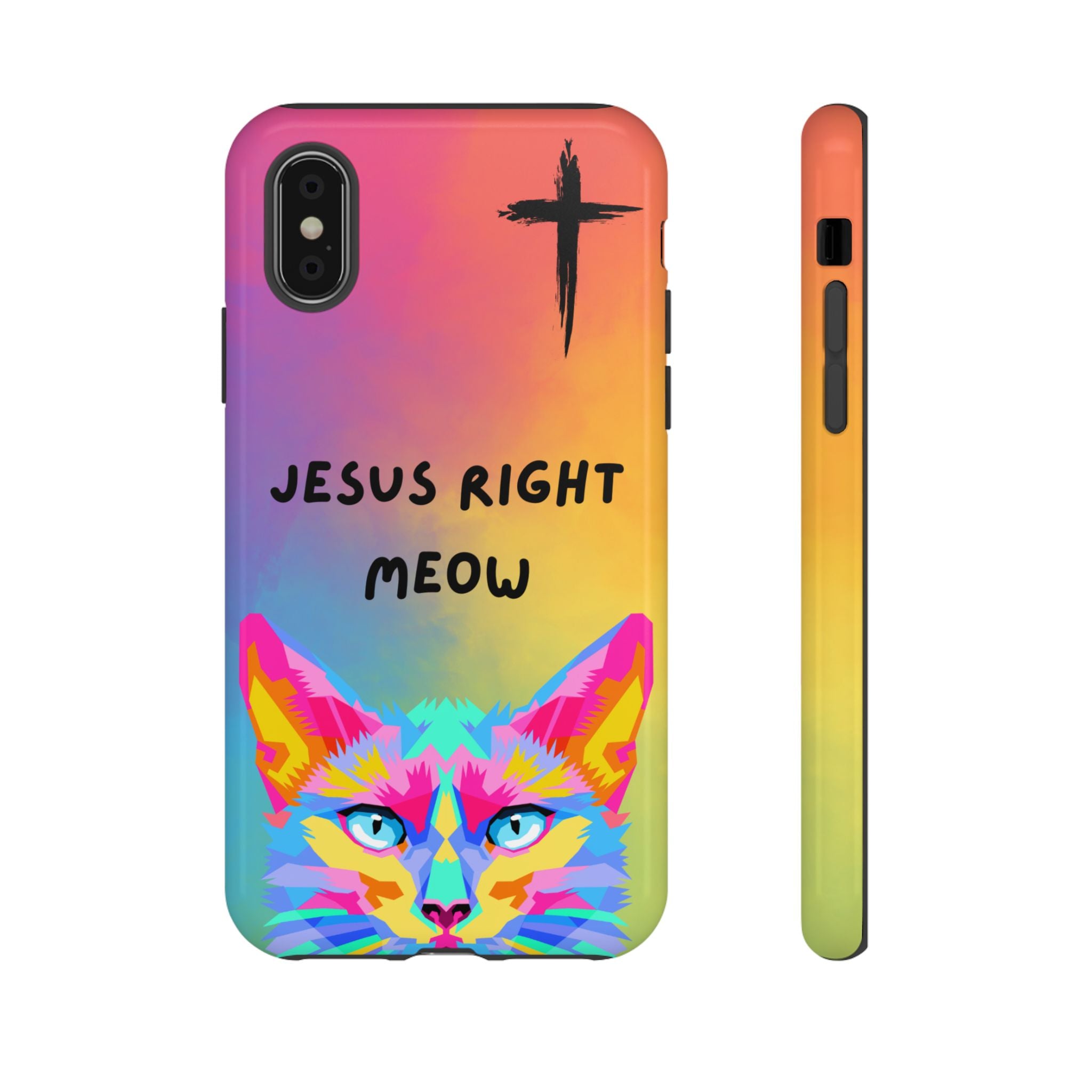 Jesus Right Meow Non MagSafe Phone Case