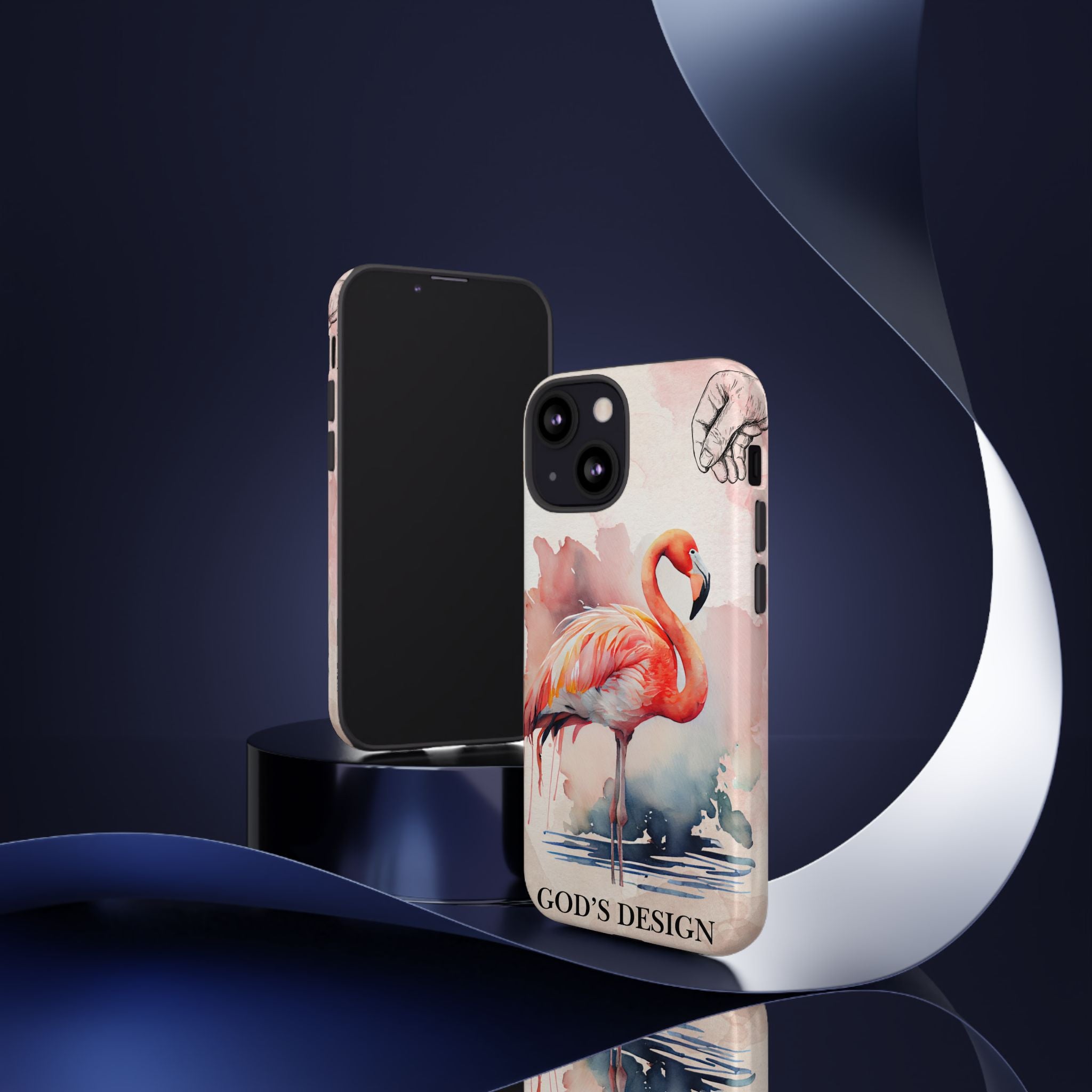 God’s Design Pink Flamingo Case
