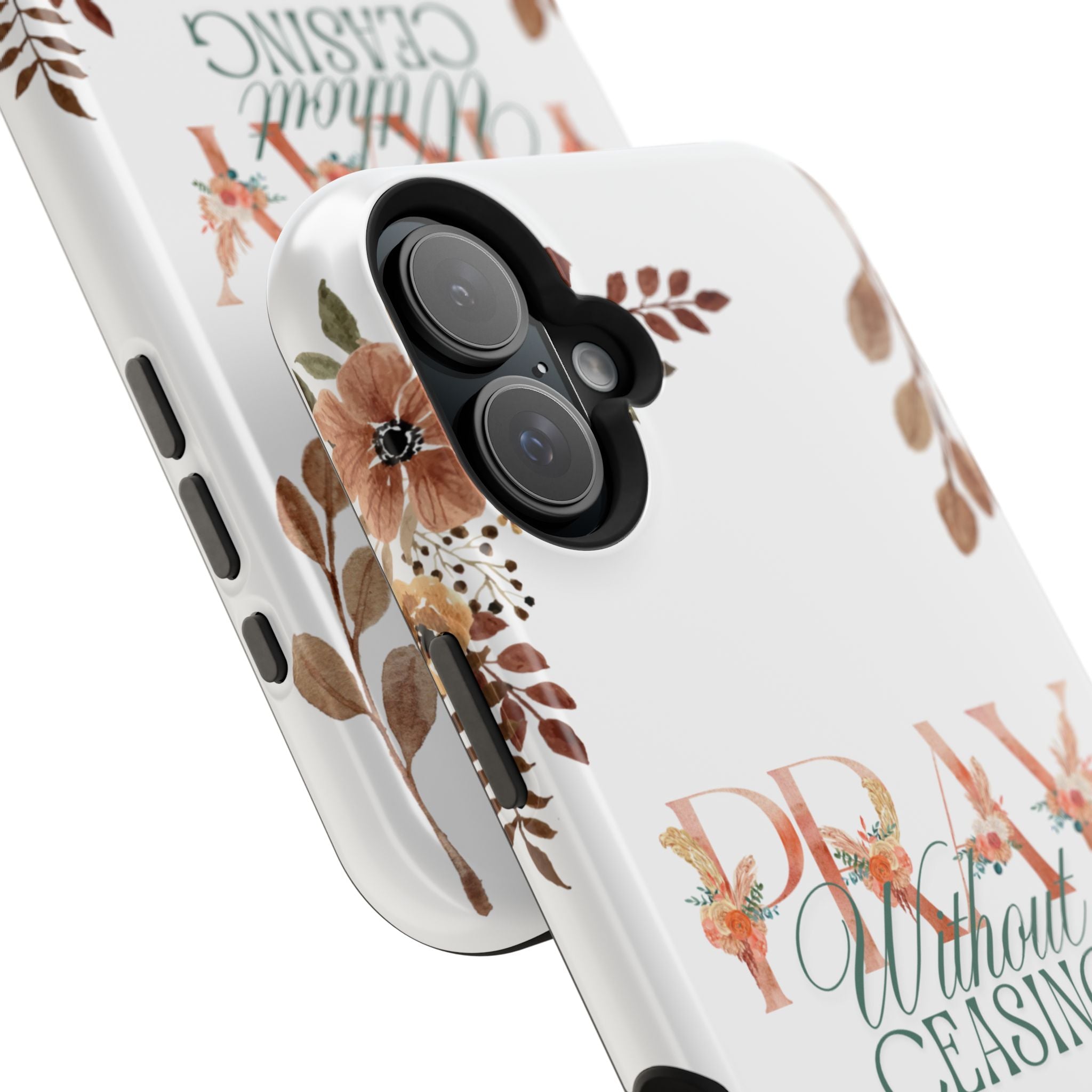 Pray Without Ceasing phone case