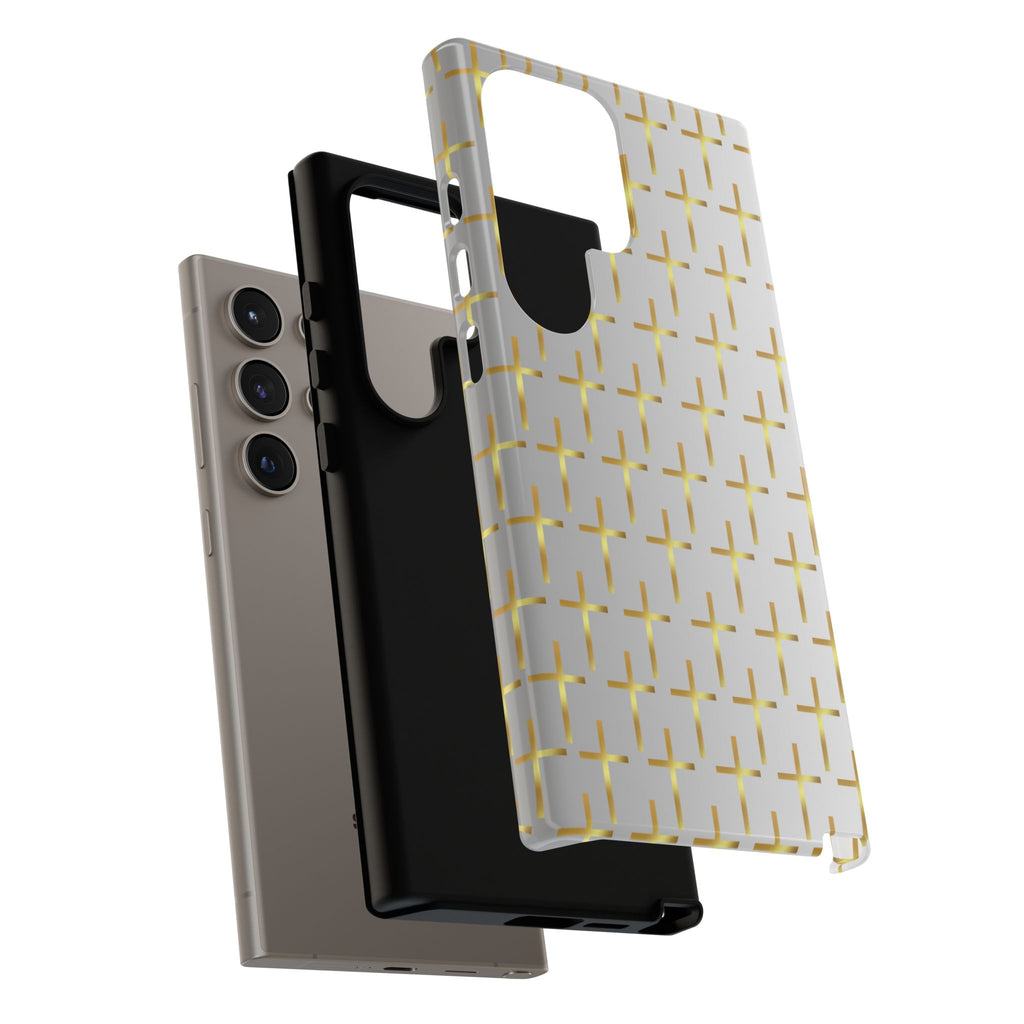 Protected cross phone case