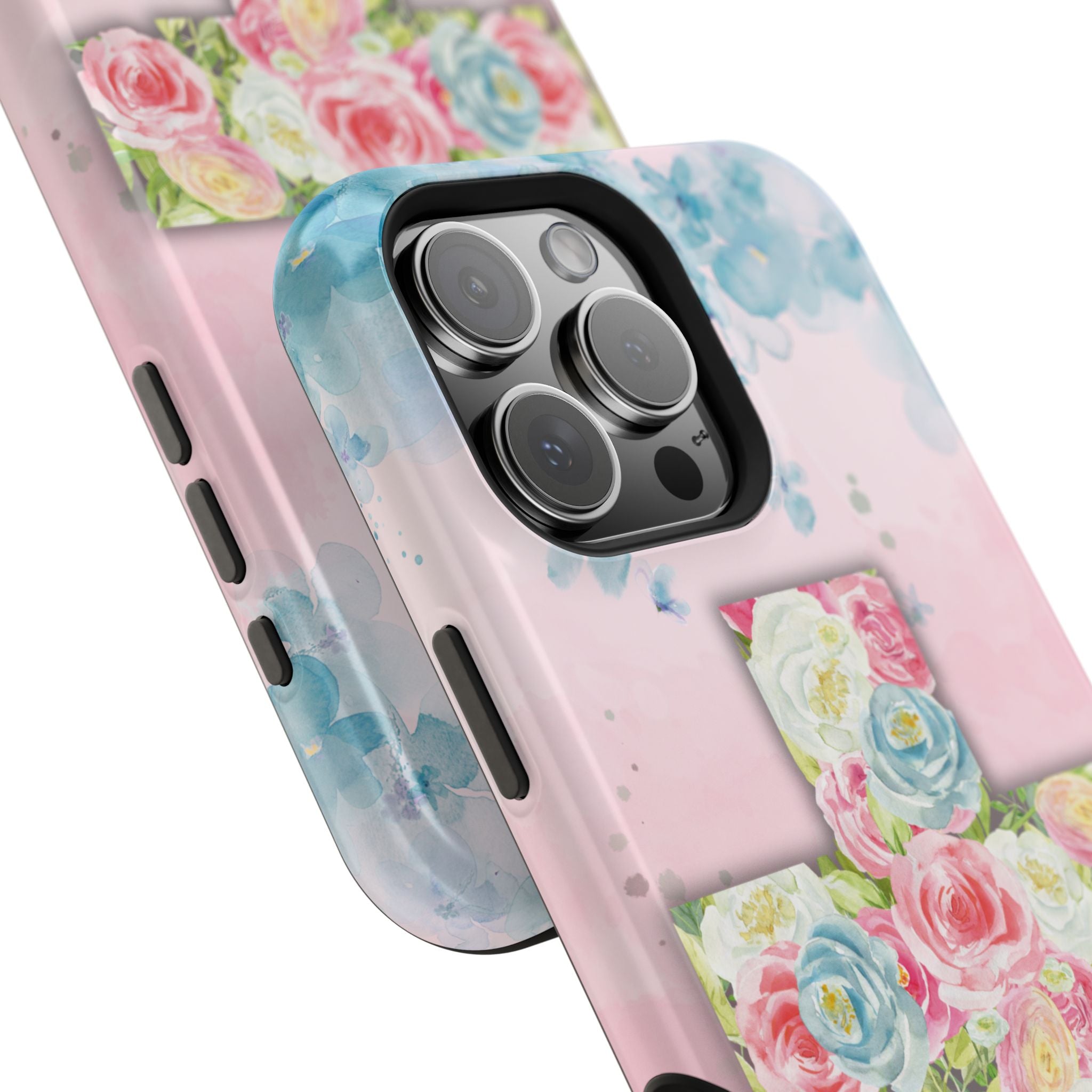 Everlasting Love Floral Cross Phone Case