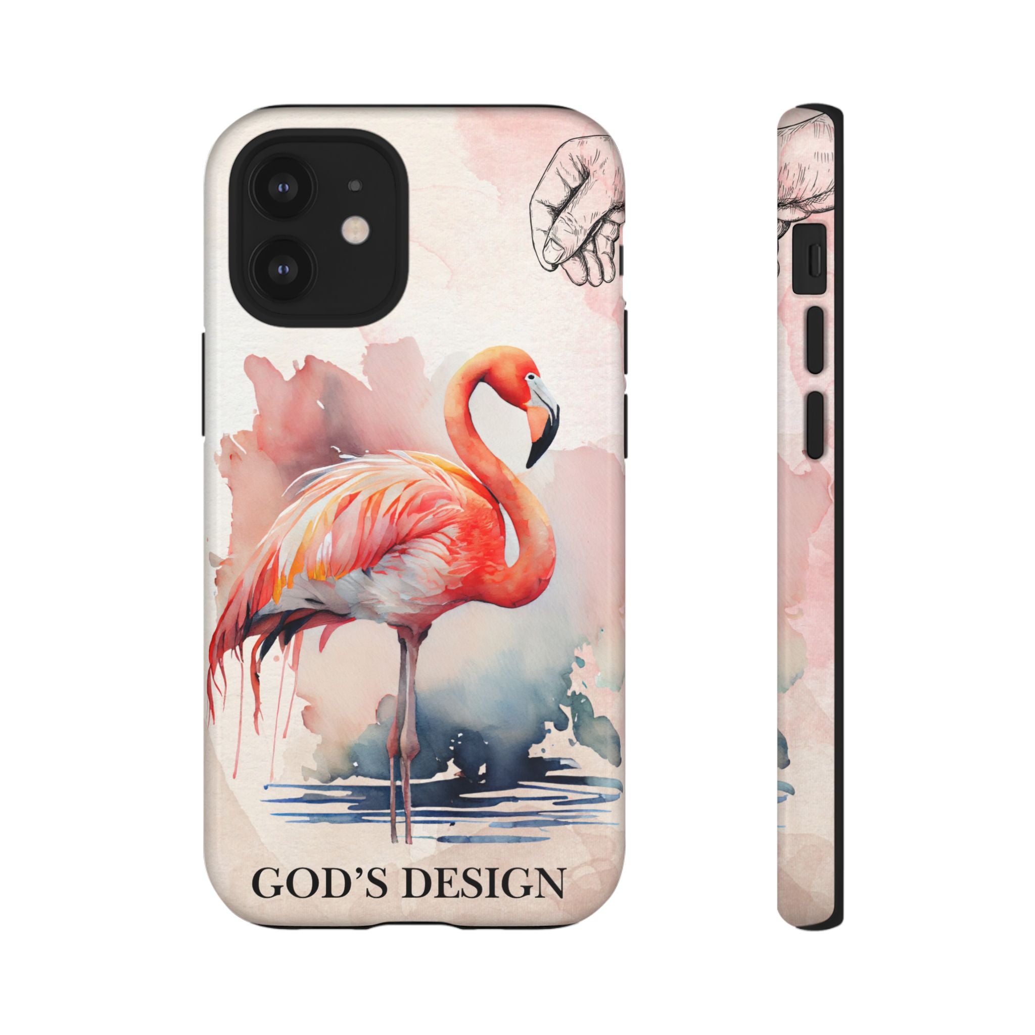 God’s Design Pink Flamingo Case