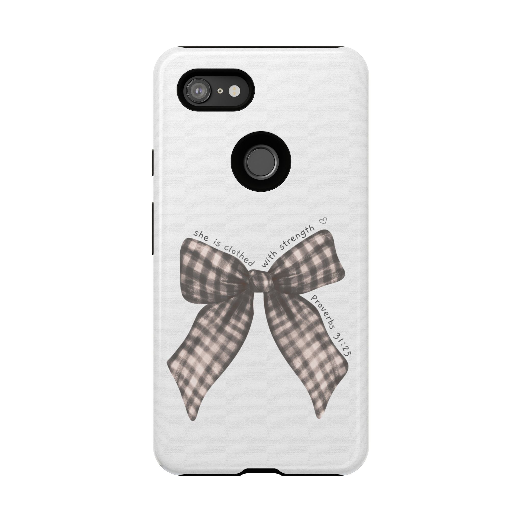 Proverbs 31 Rustic Bow Non MagSafe Phone Case