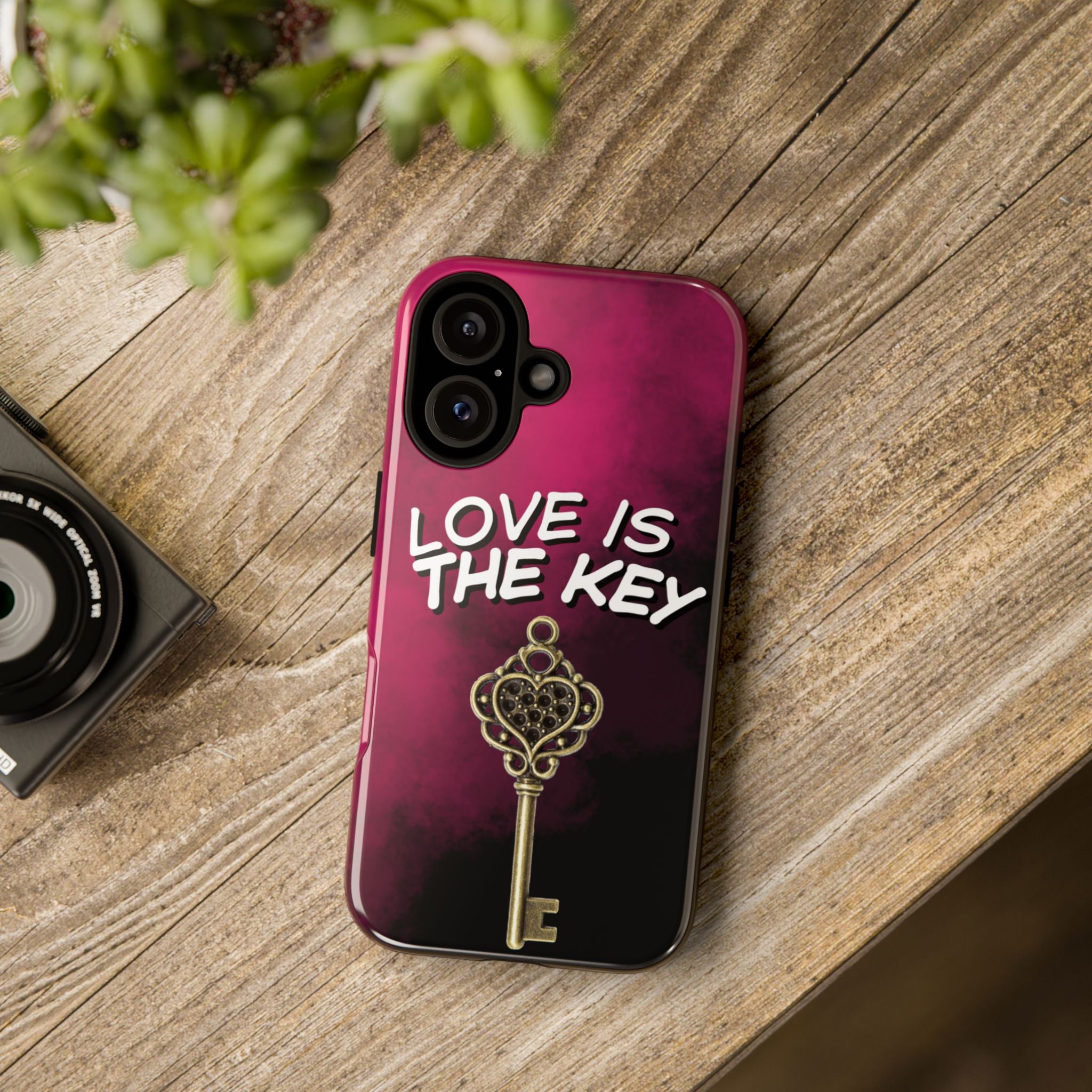 Love is the Key Phone Case