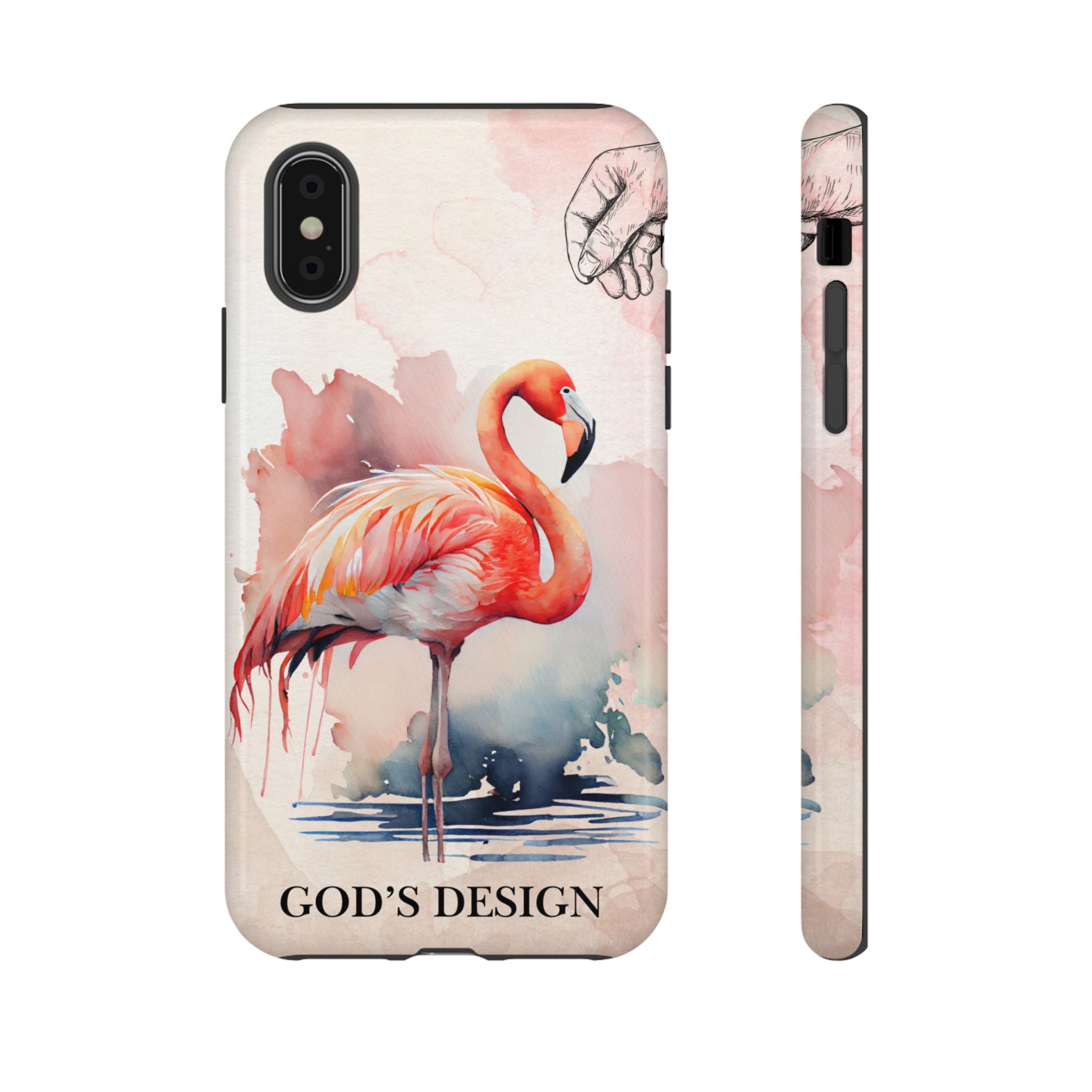 God’s Design Pink Flamingo Case