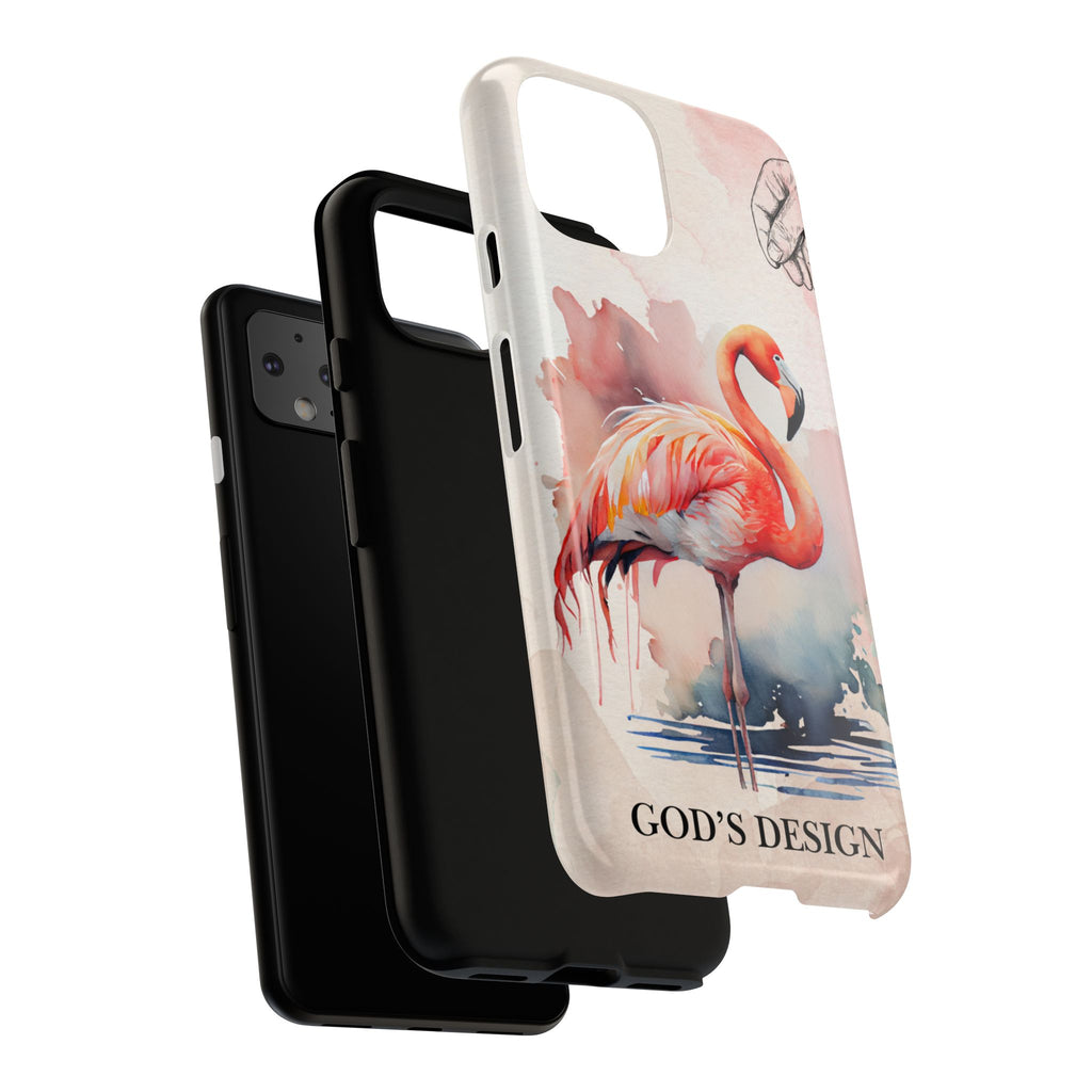 God’s Design Pink Flamingo Case