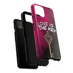 Love is the Key Phone Case