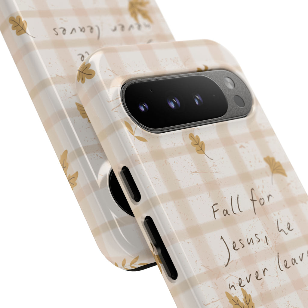 Fall for Jesus Phone Case