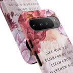 Matthew 6:28 Floral Samsung/Android Phone Case