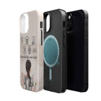 Armor of God (Dark haired woman) phone case