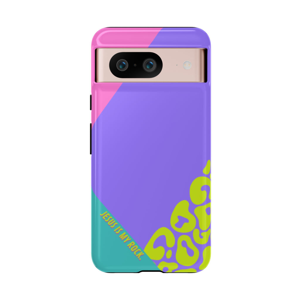 Jesus is My Rock 90's Themed Phone Case