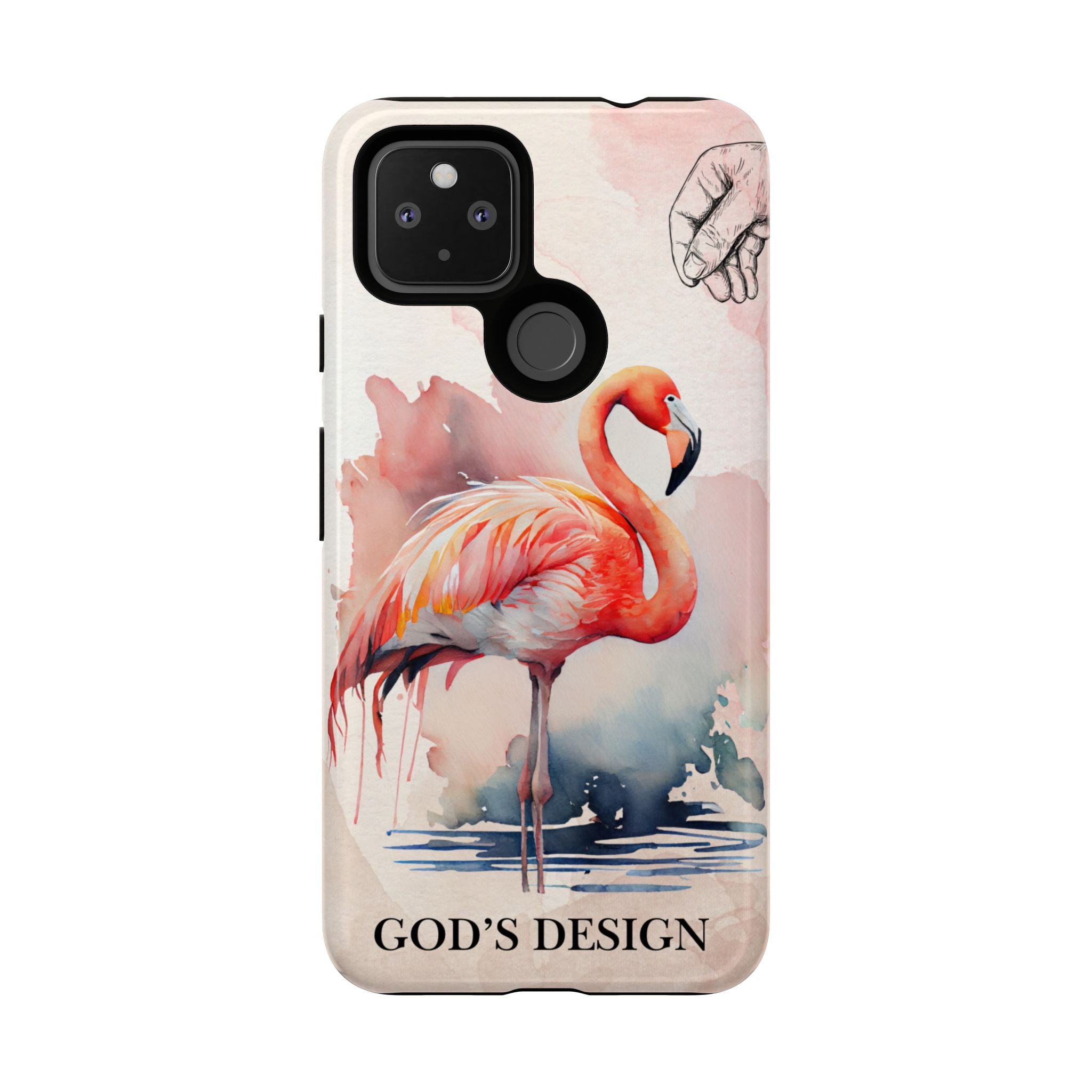 God’s Design Pink Flamingo Case
