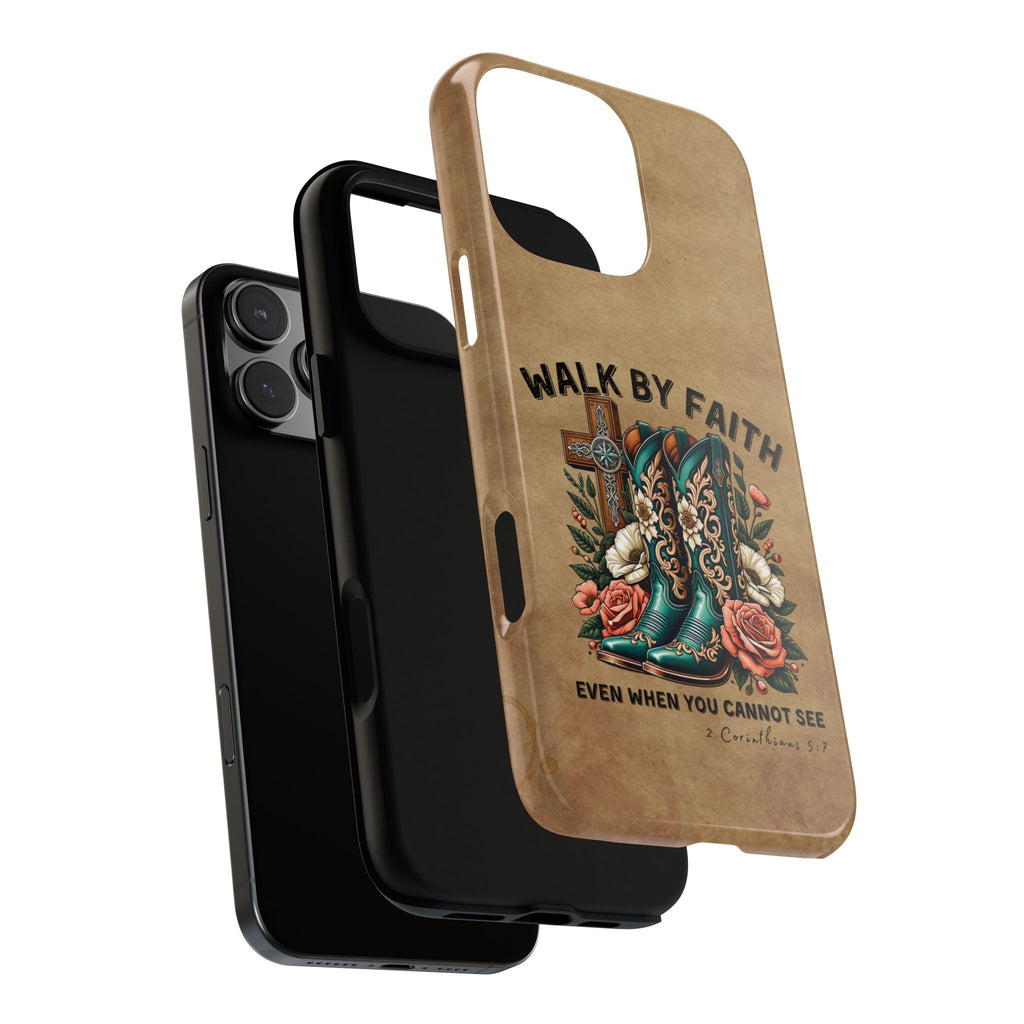Walk By Faith Rustic Case