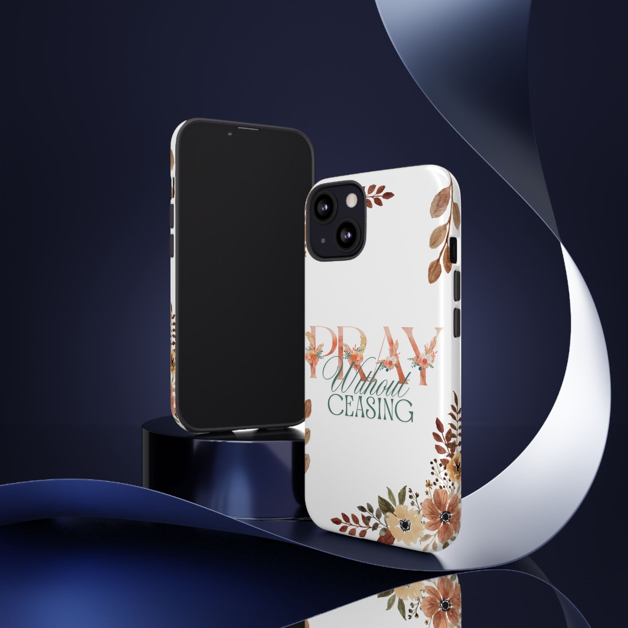 Pray Without Ceasing phone case