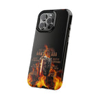 Forged in the flames phone case