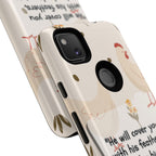 Psalm 91:4 Chicken Phone Case