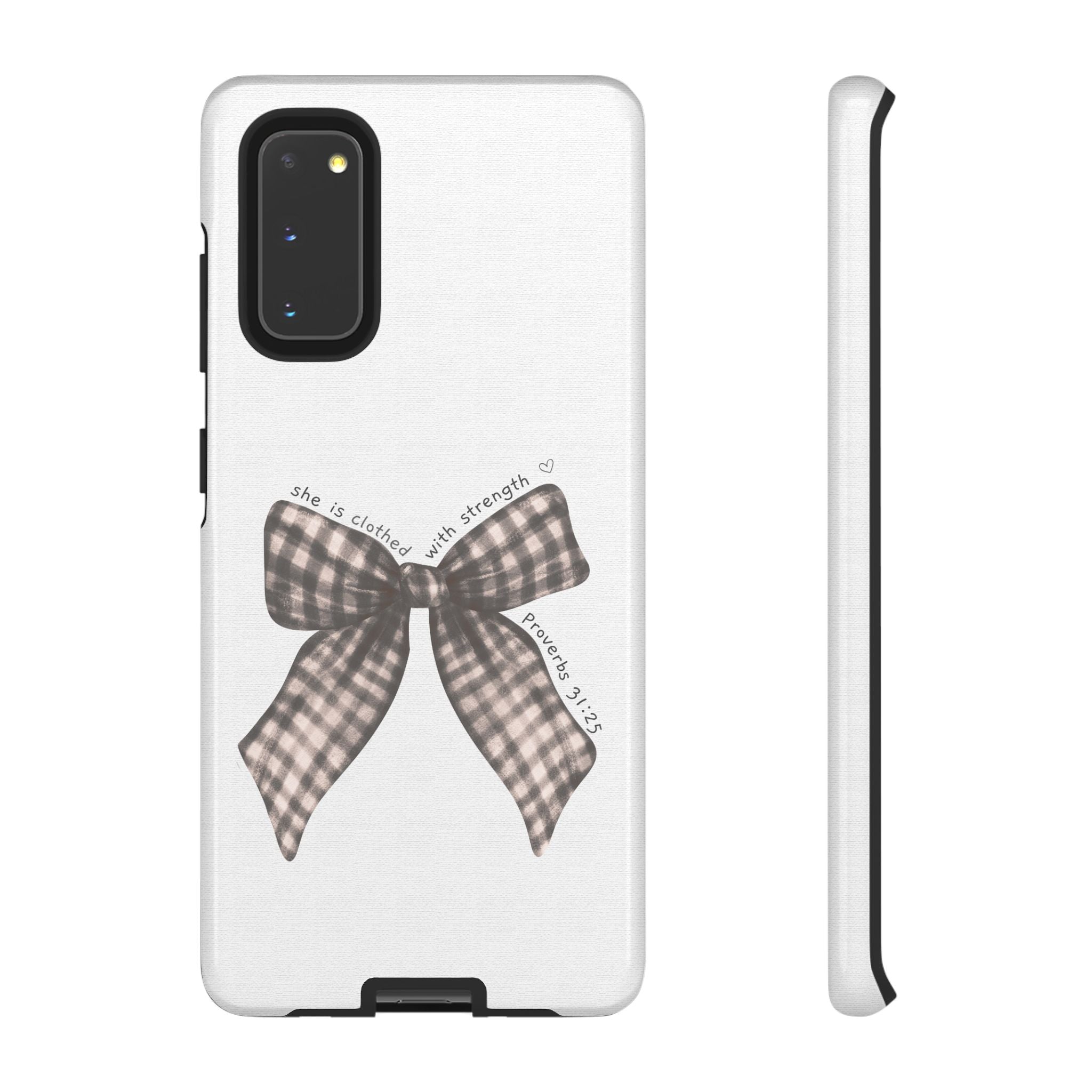 Proverbs 31 Rustic Bow Non MagSafe Phone Case