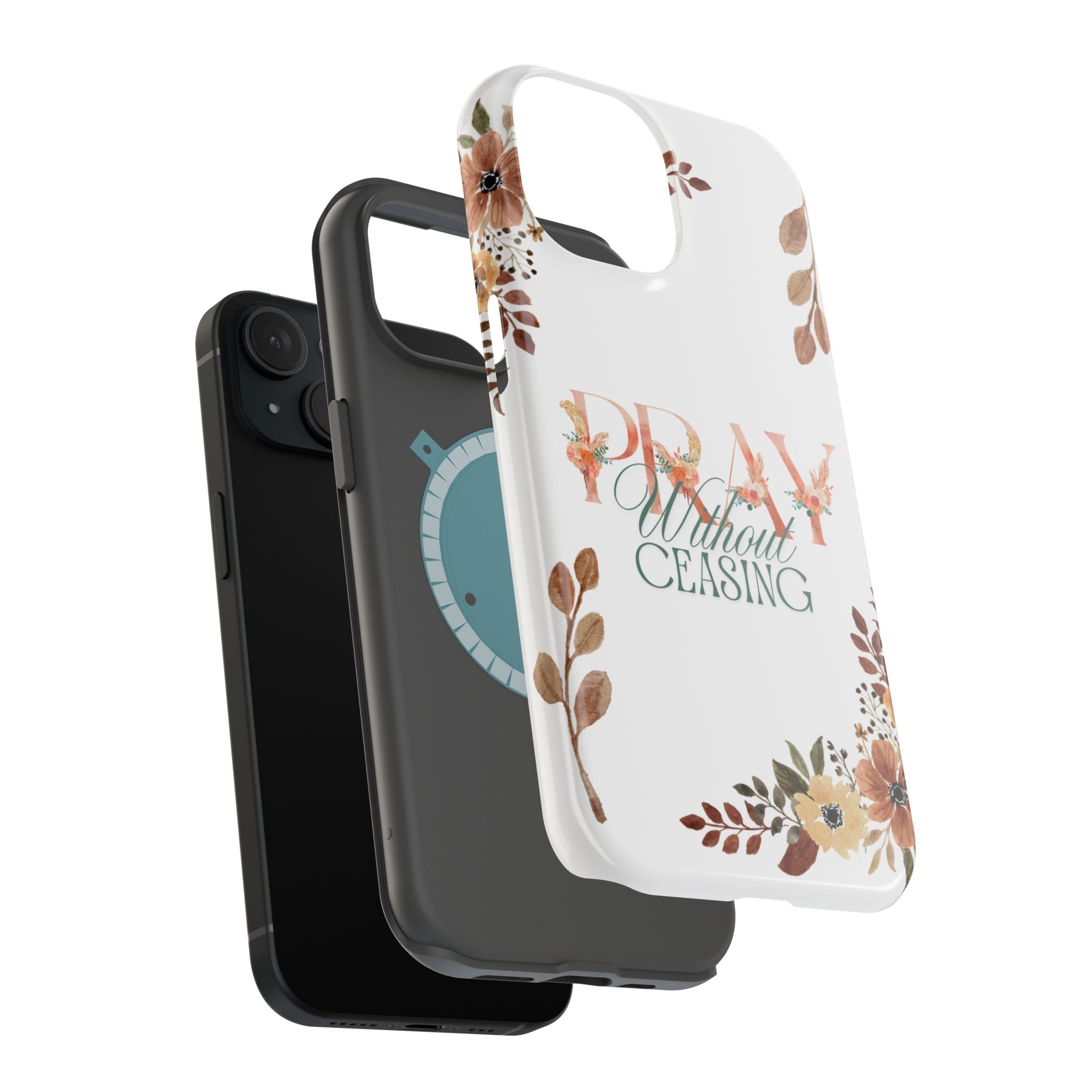 Pray Without Ceasing phone case