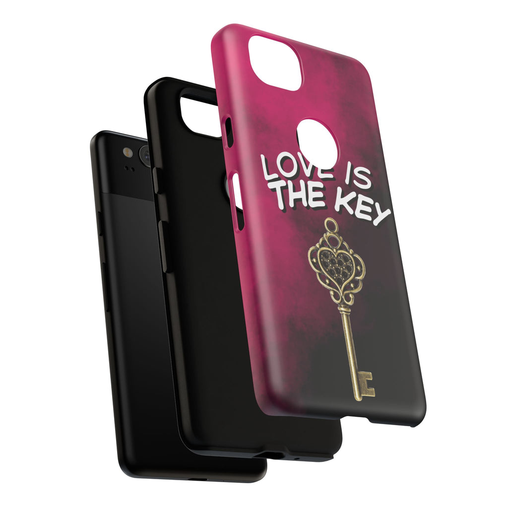 Love is the Key Phone Case