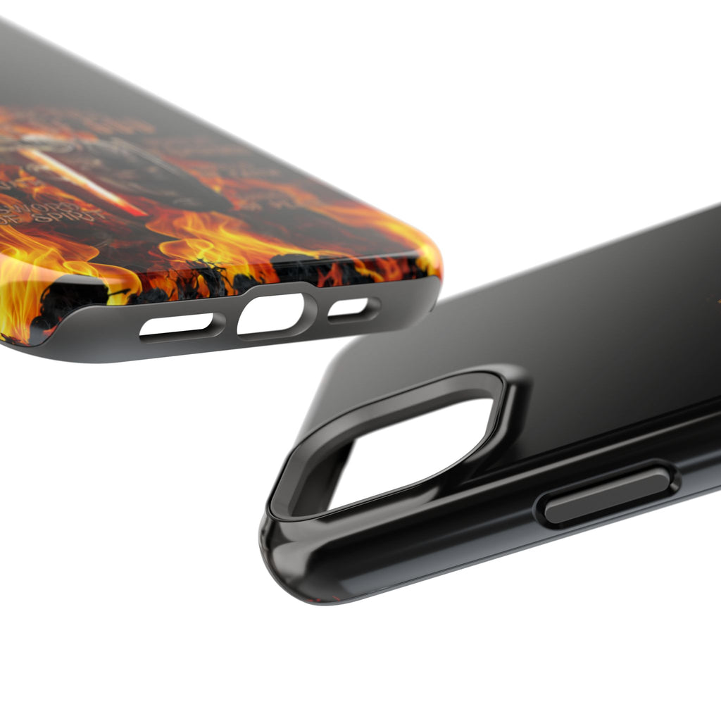 Forged in the flames phone case