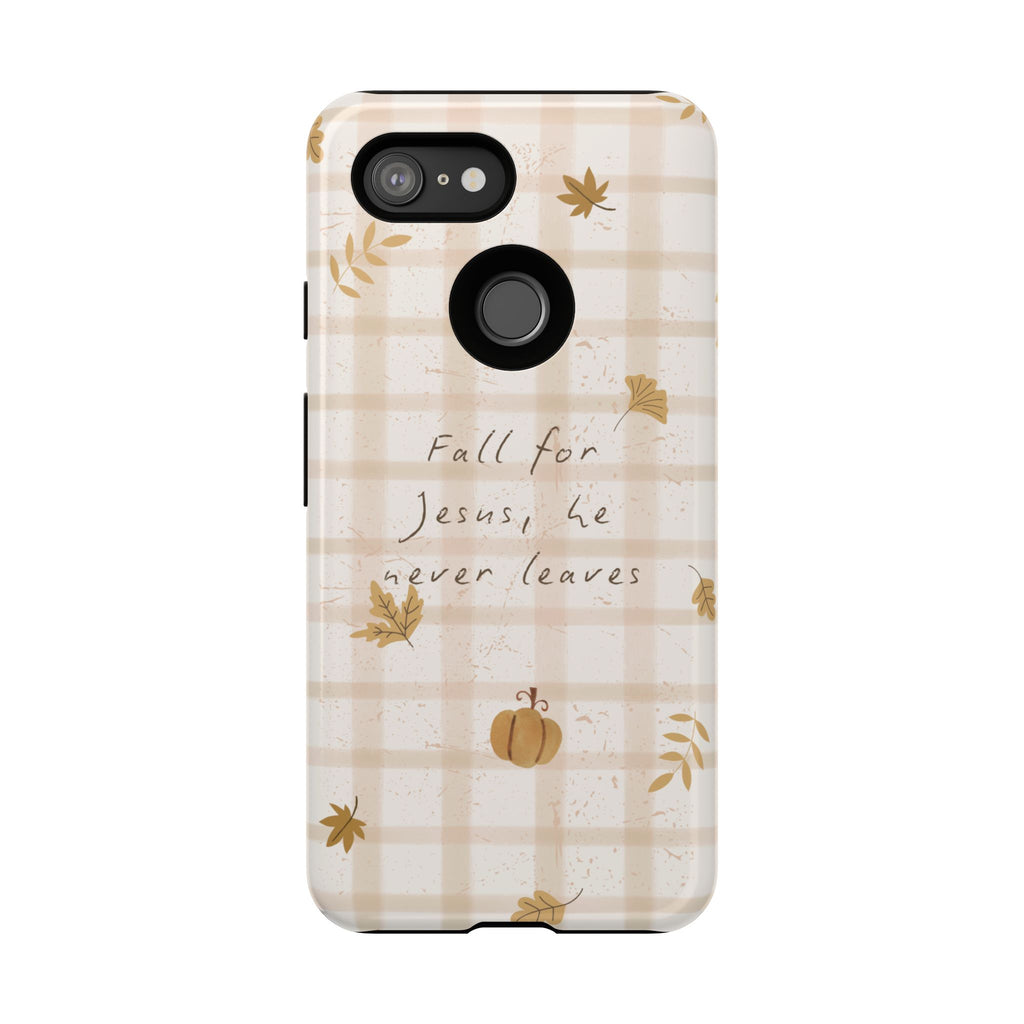 Fall for Jesus Phone Case