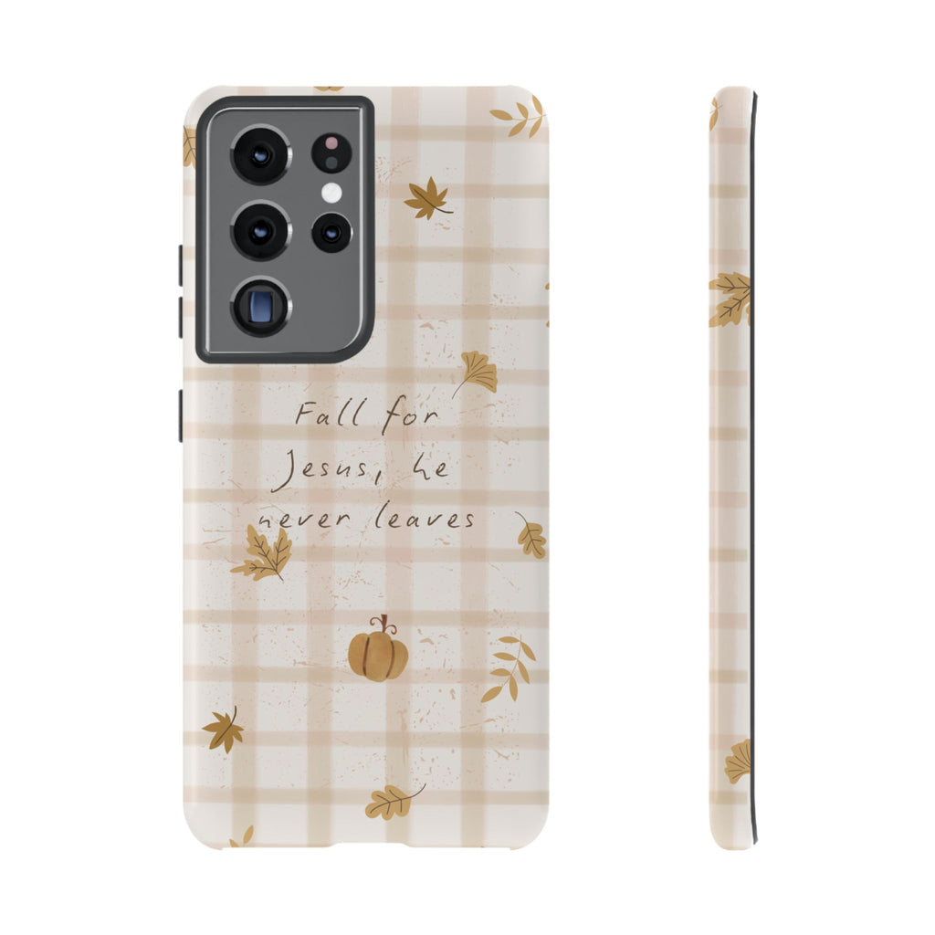 Fall for Jesus Phone Case