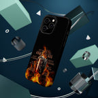 Forged in the flames phone case