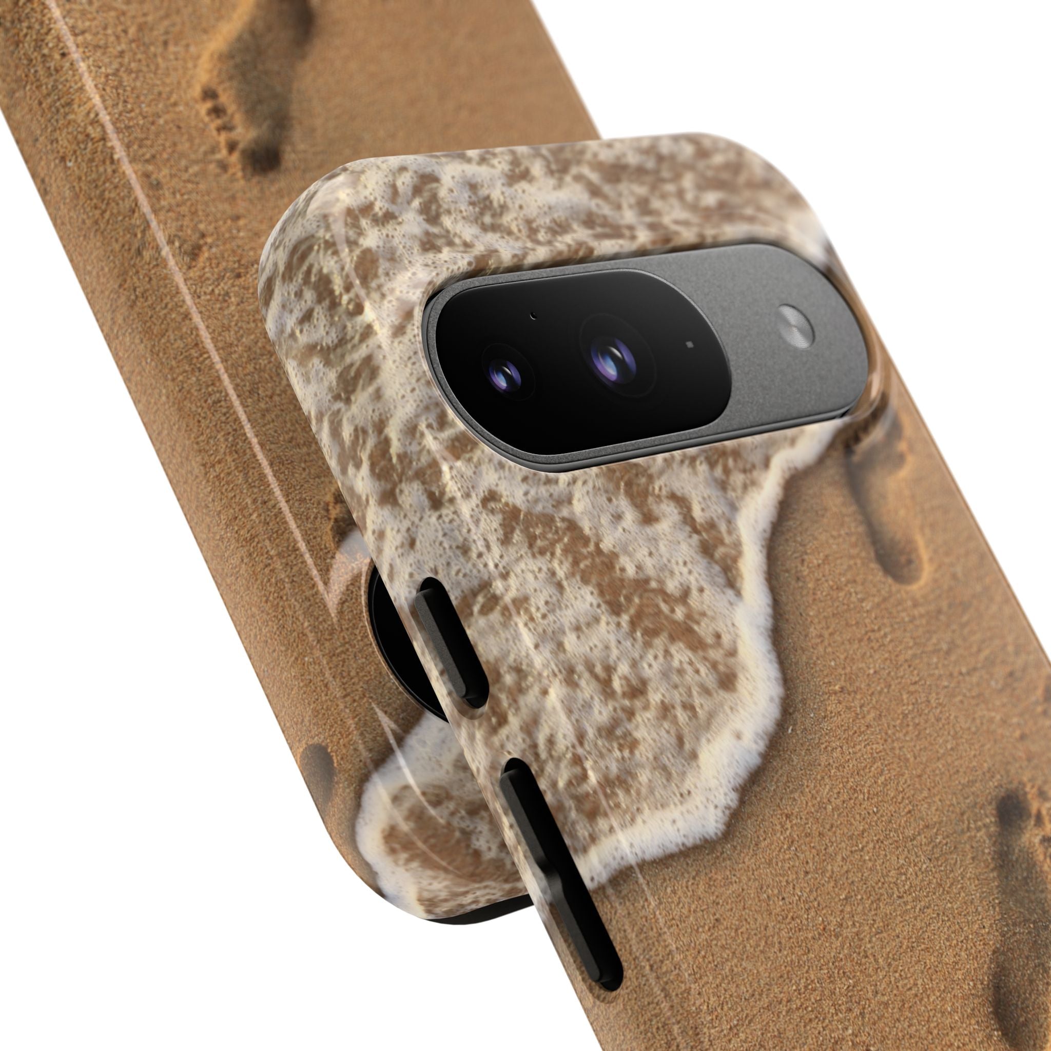Footprints in the sand phone case