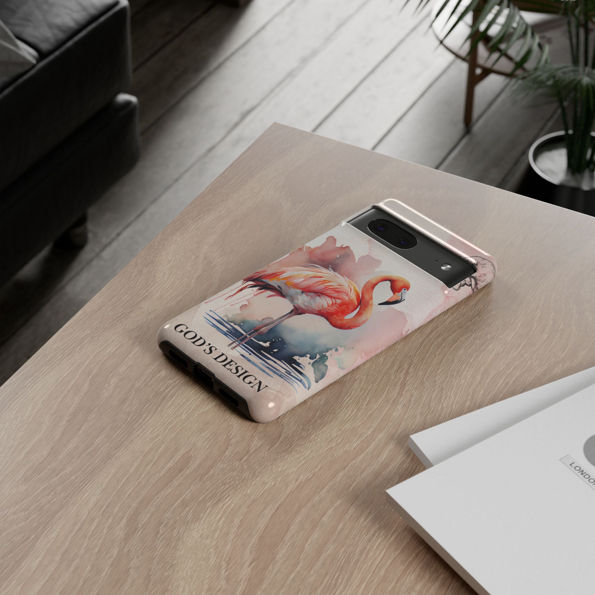 God’s Design Pink Flamingo Case