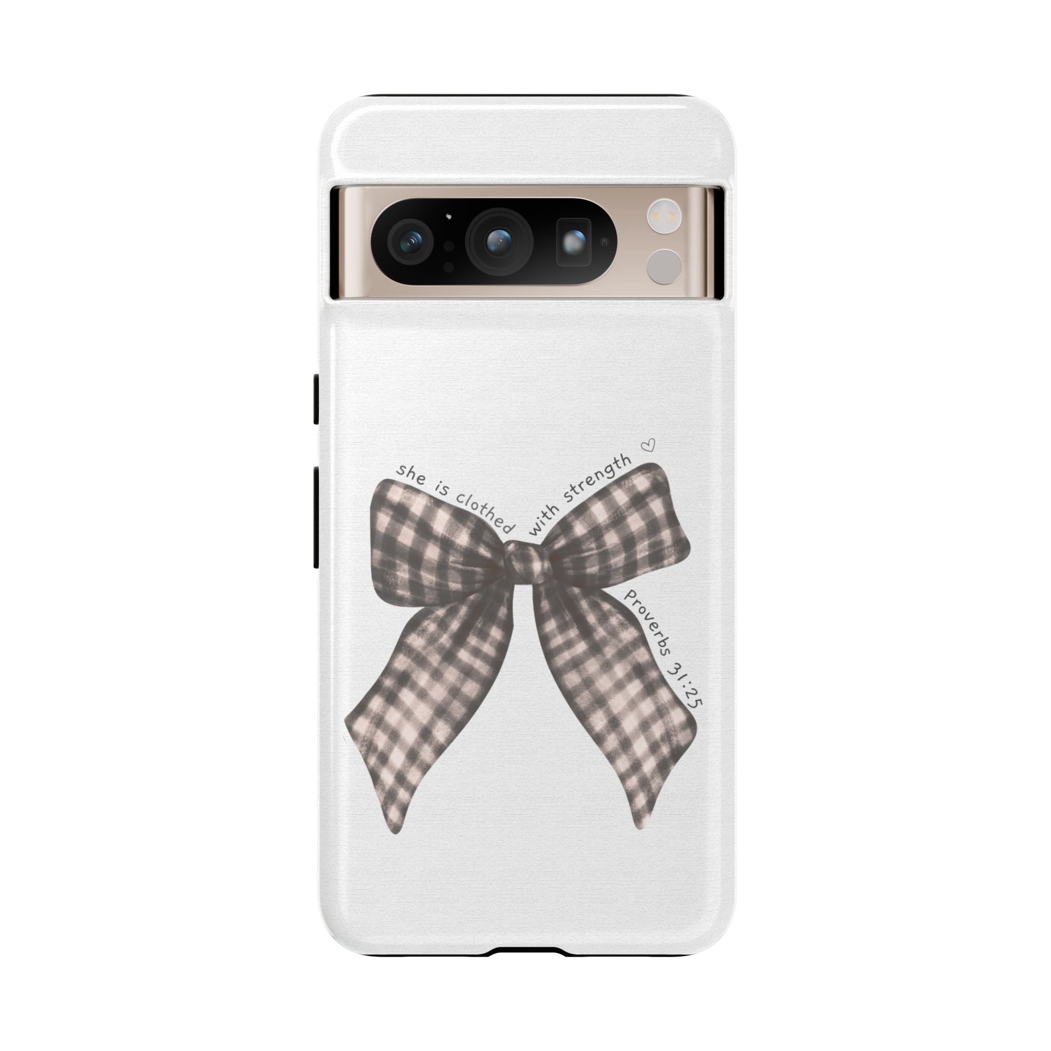 Proverbs 31 Rustic Bow Non MagSafe Phone Case