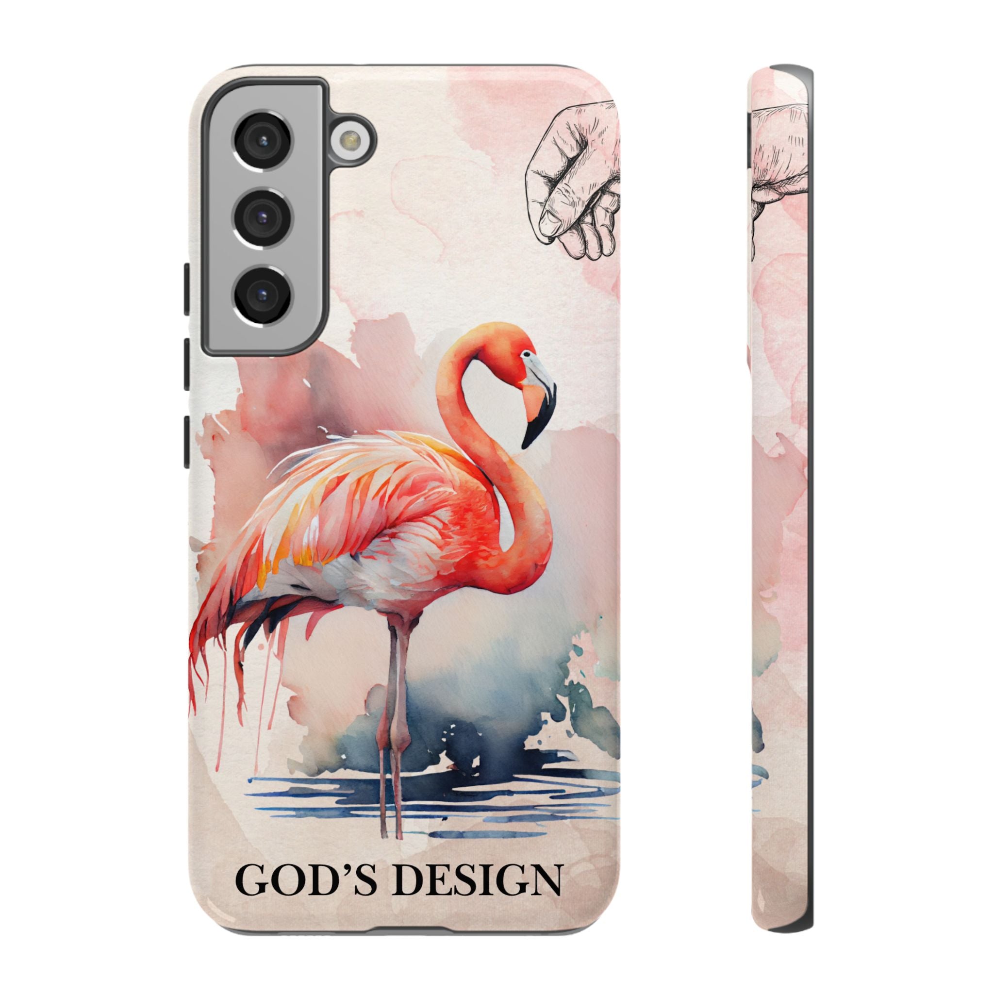 God’s Design Pink Flamingo Case