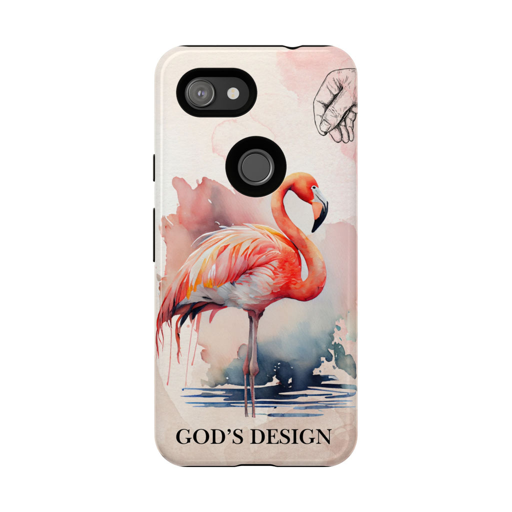 God’s Design Pink Flamingo Case