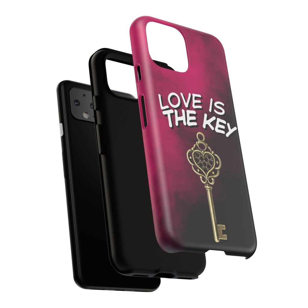 Love is the Key Phone Case