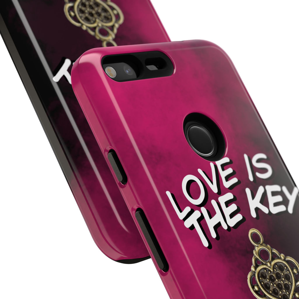 Love is the Key Phone Case