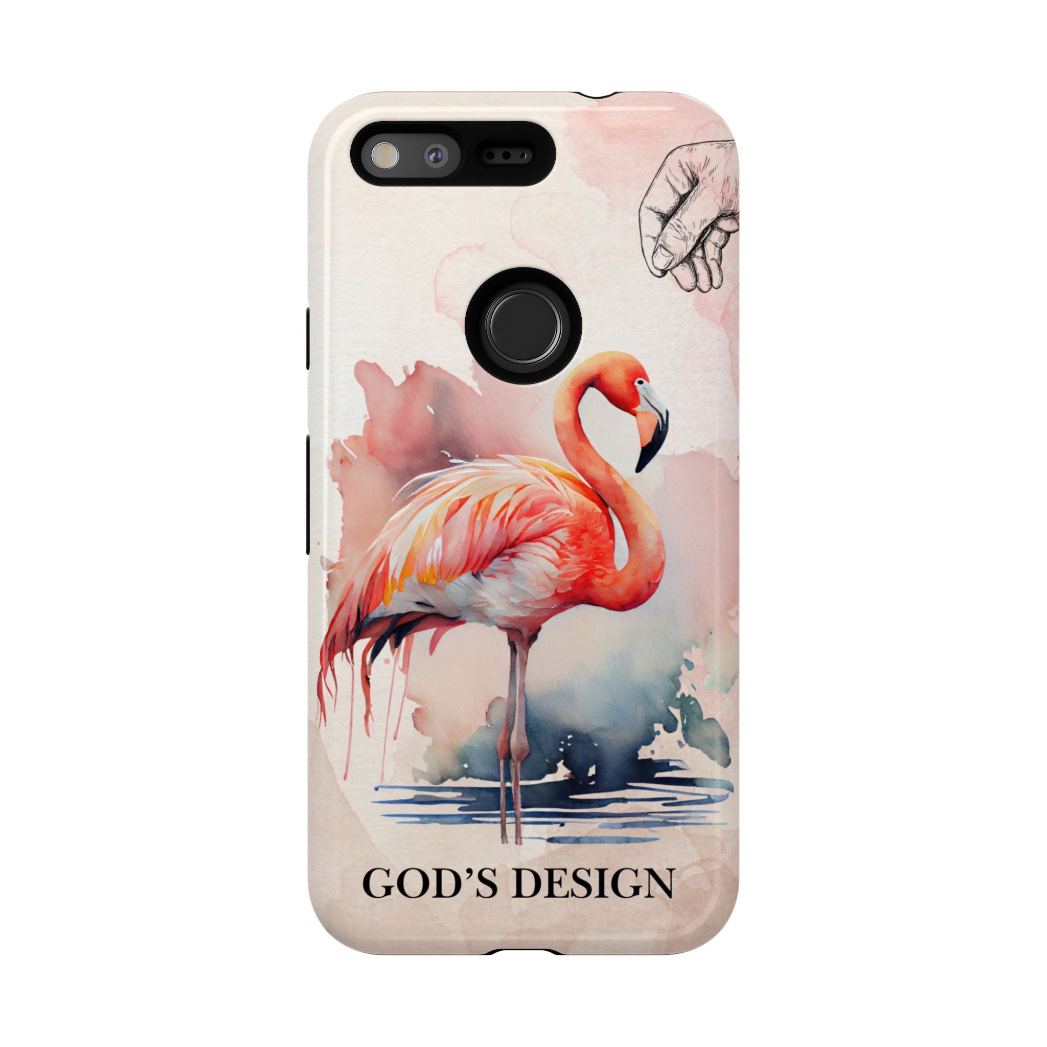 God’s Design Pink Flamingo Case
