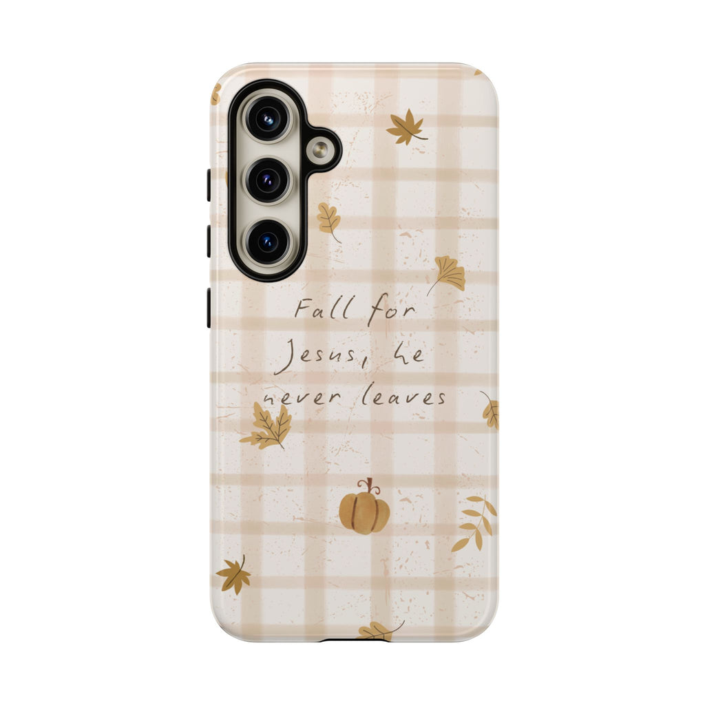 Fall for Jesus Phone Case