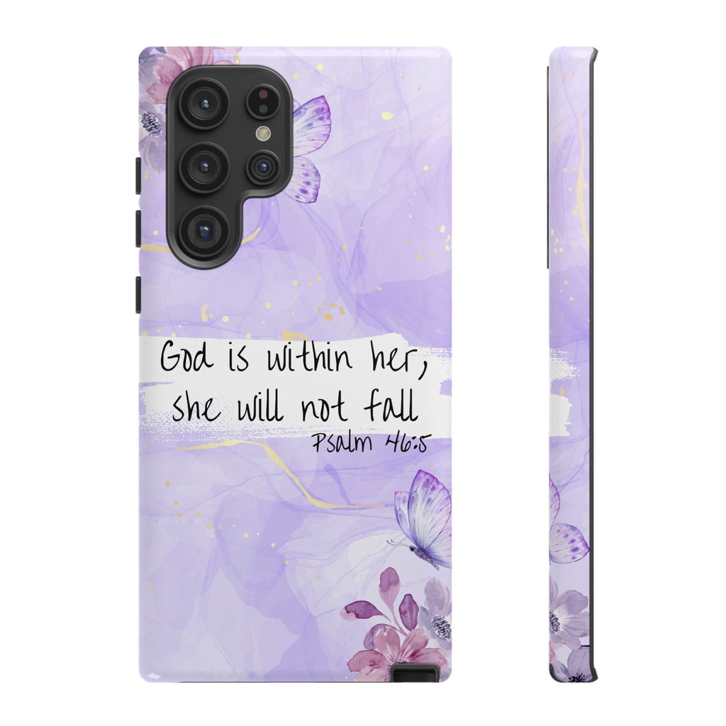 God Is Within Her Non MagSafe phone Case