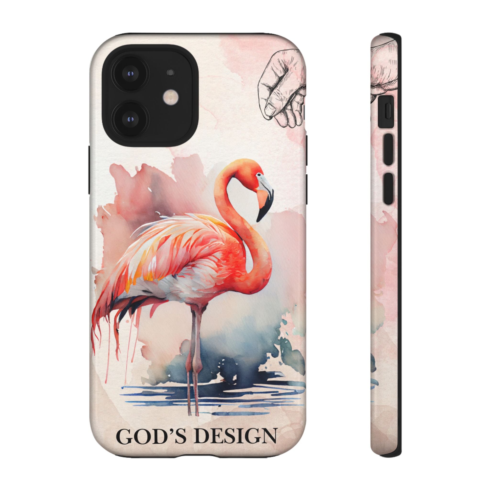 God’s Design Pink Flamingo Case