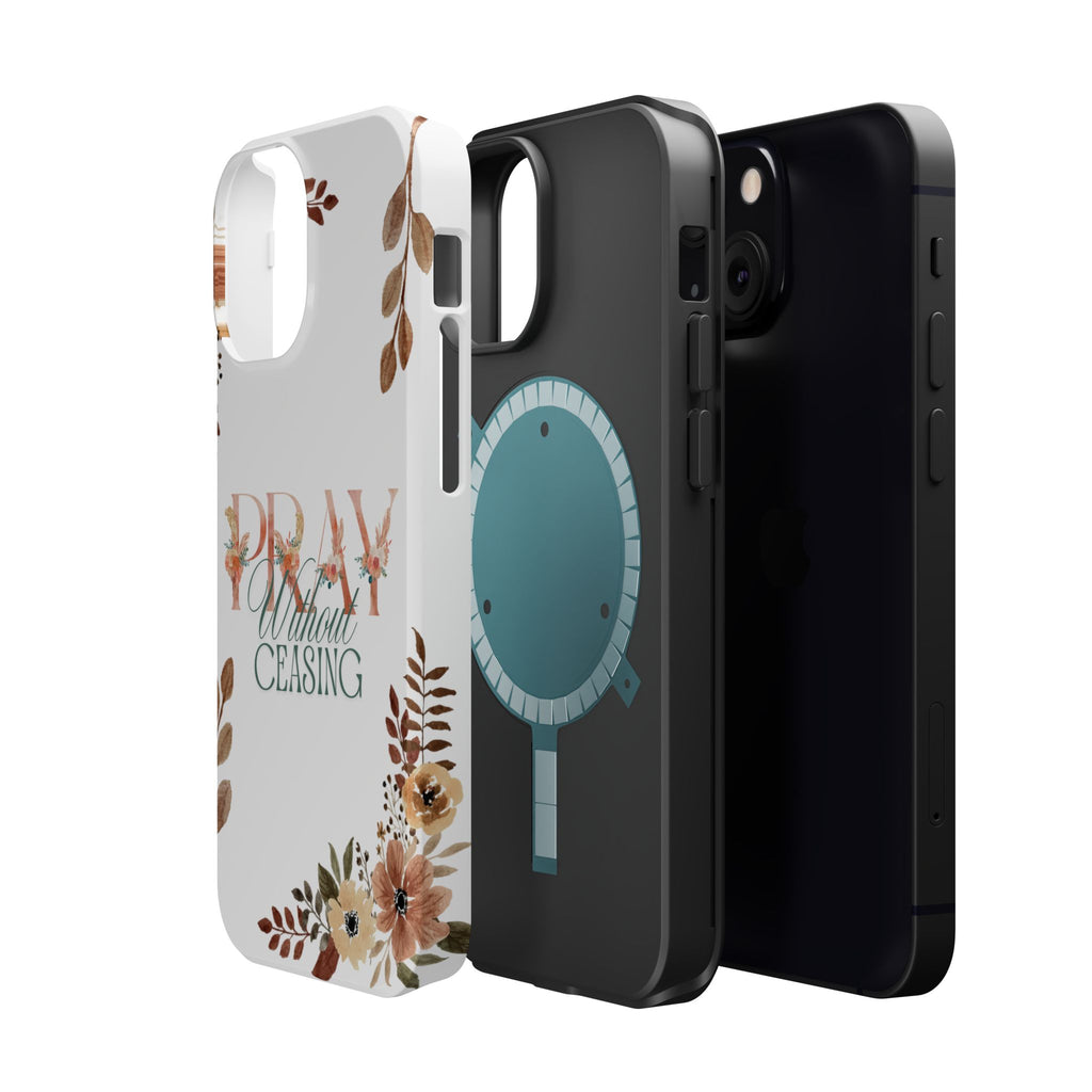 Pray Without Ceasing phone case