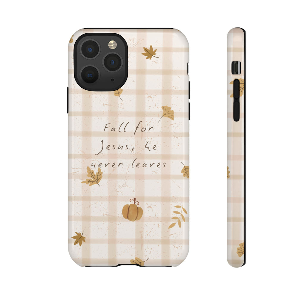 Fall for Jesus Phone Case