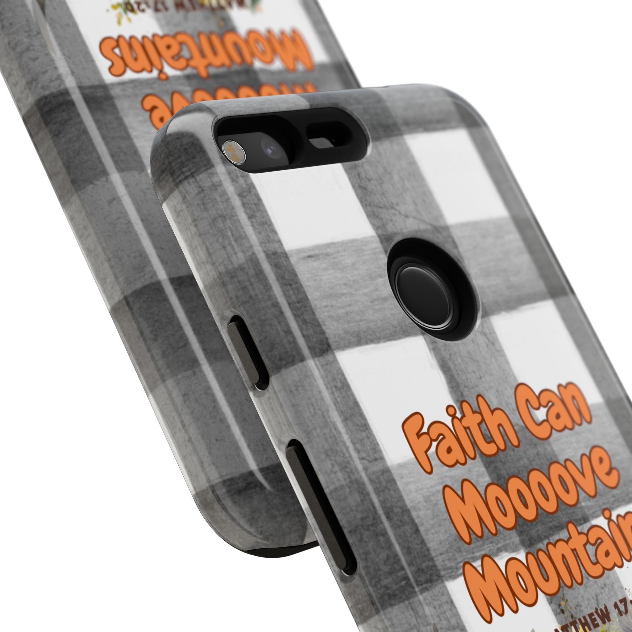 Faith Can Mooooove Mountains Phone Case