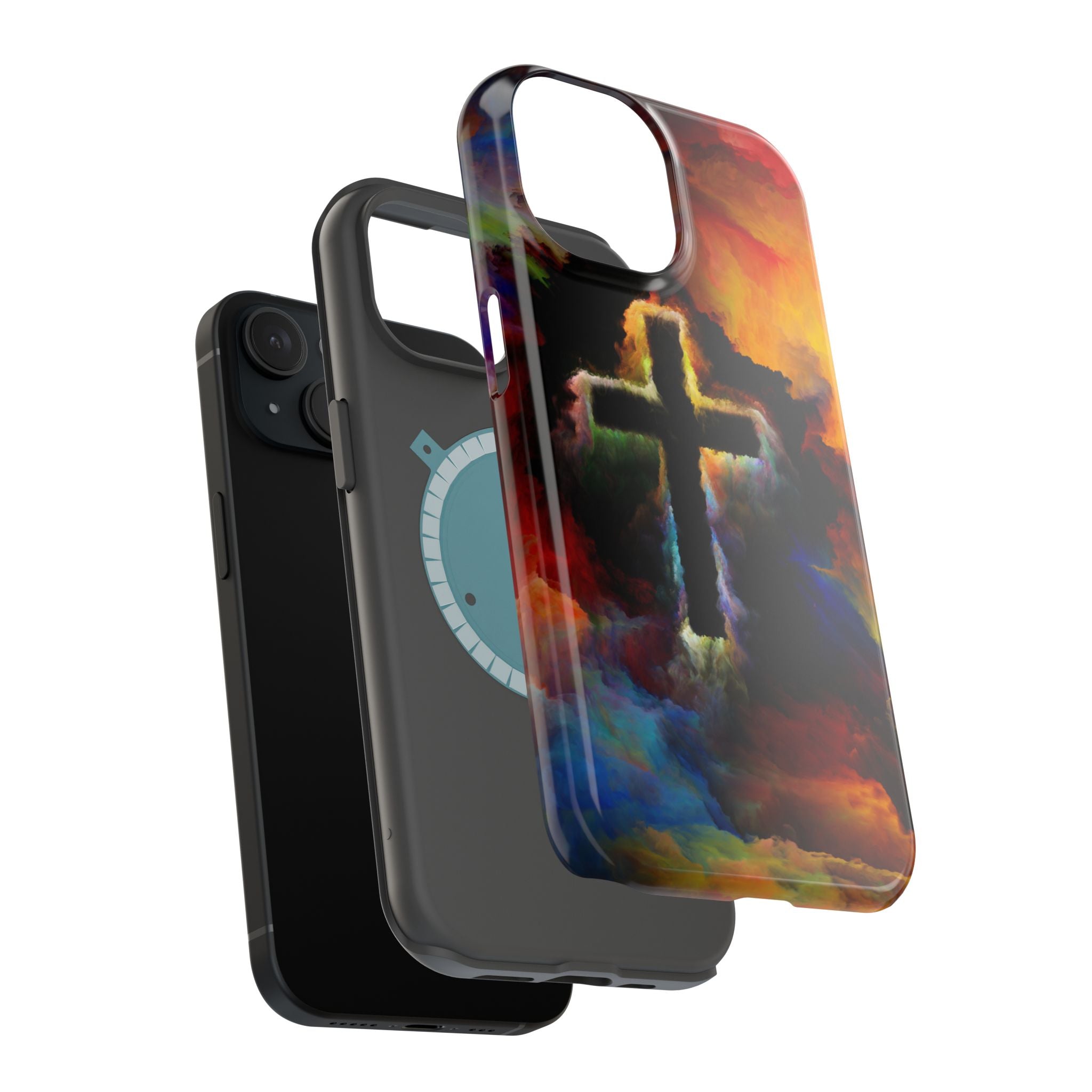 Watercolor Cross Phone Case