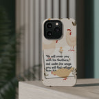 Psalm 91:4 Chicken Phone Case
