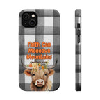 Faith Can Moooove Mountains Phone Case