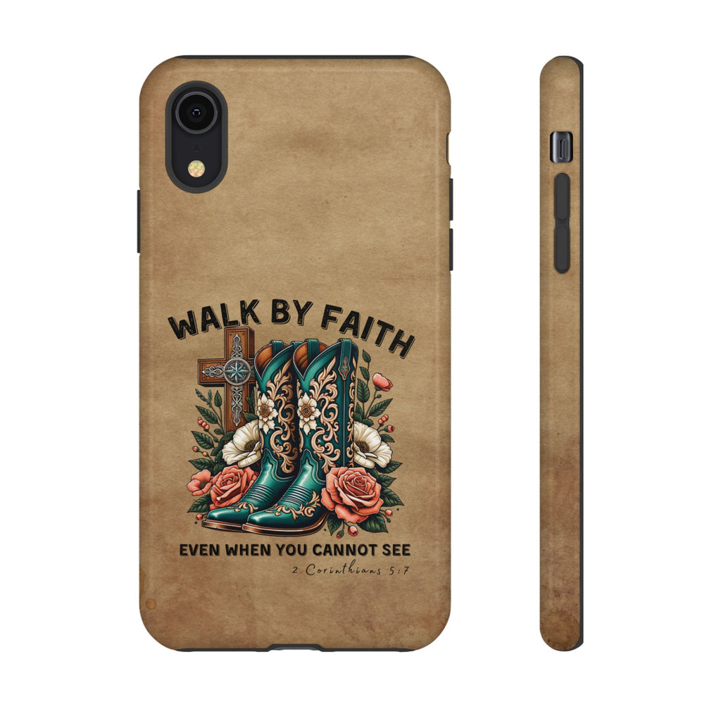 Walk By Faith Rustic Case