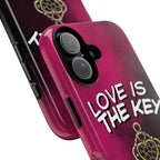 Love is the Key Phone Case