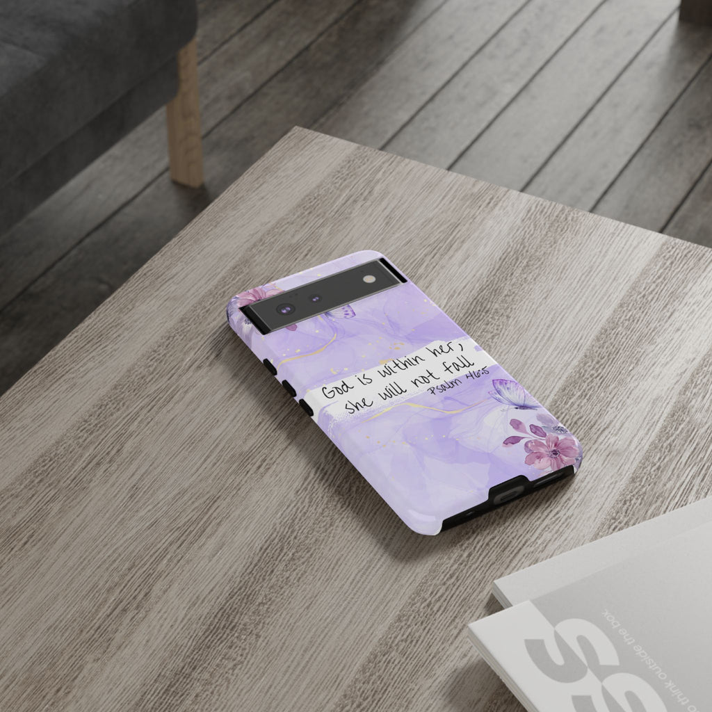 God Is Within Her Non MagSafe phone Case